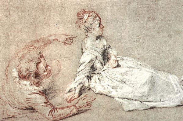 Антуан Ватто равнодушный