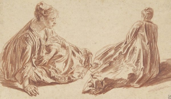 Антуан Ватто Наброски