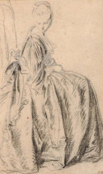 Антуан Ватто Графика