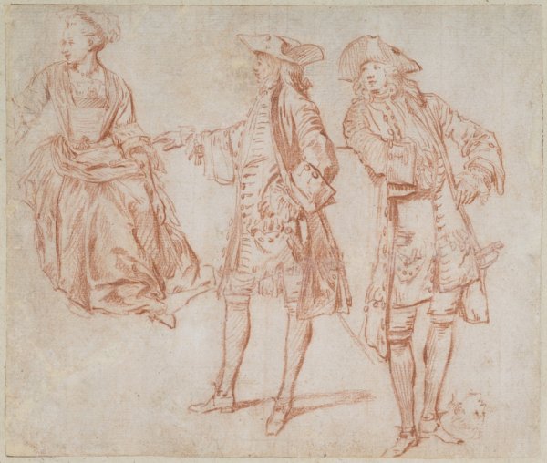 Антуан Ватто равнодушный