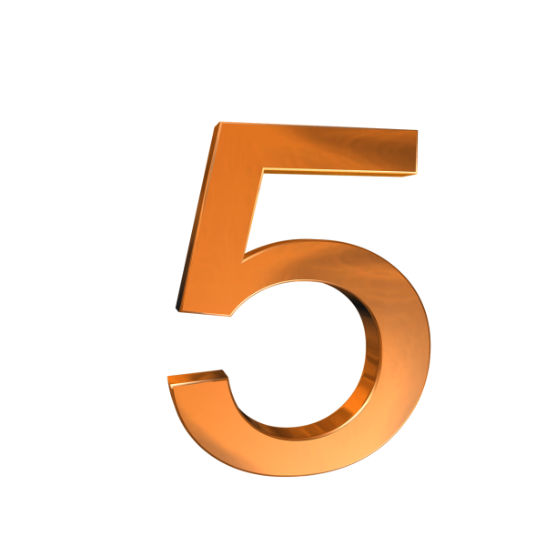 Изображение цифры 5