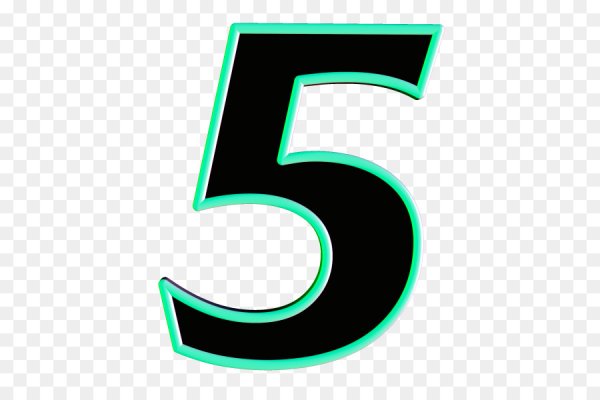 Изображение цифры 5