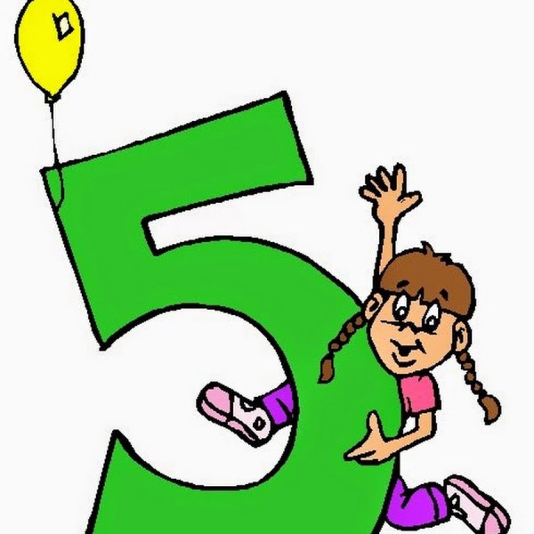 Смешная цифра 5