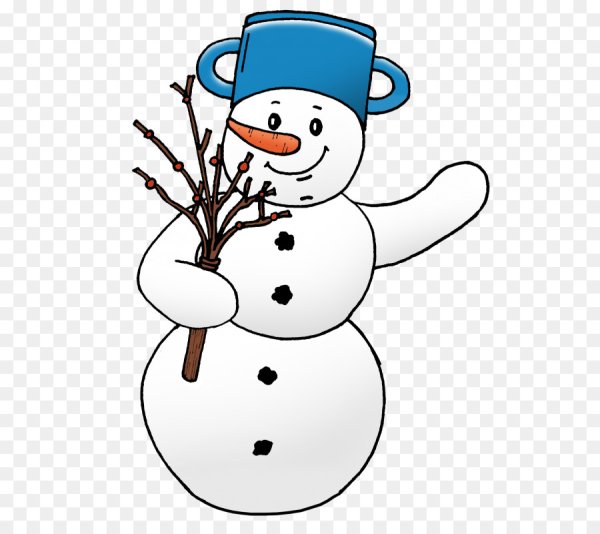 Снеговик мультяшный