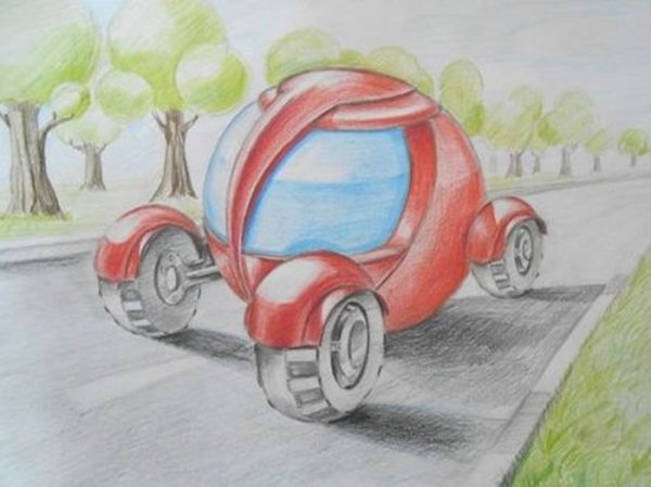 Автомобиль и экология вектор