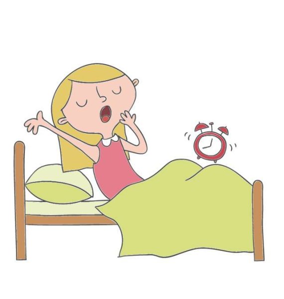 Девочка проснулась