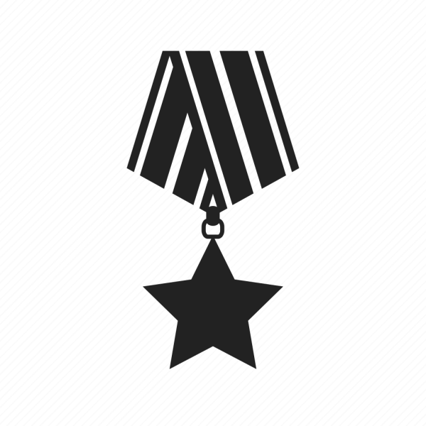 Зарисовка ордена и медали