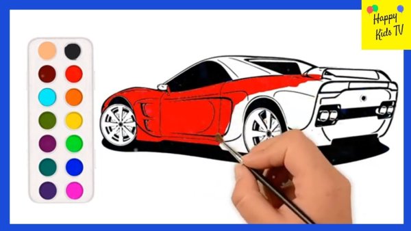 Car for Kids Paint