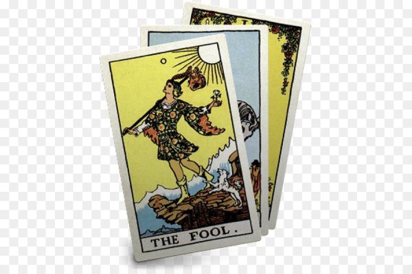 Таро Райдера Уайта на белом фоне