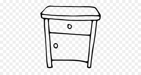 Тумбочка карандашом