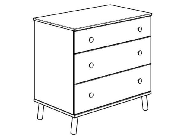 Тумбочка раскраска для детей