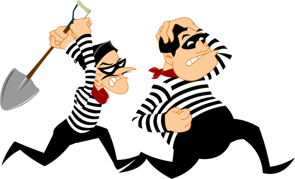 Вор иллюстрация