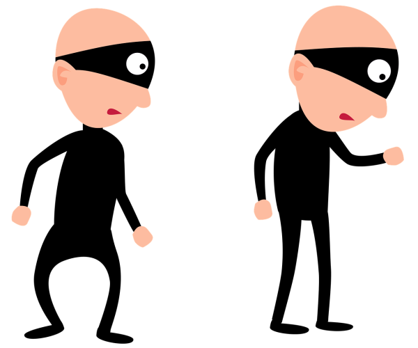 Преступник мультяшка