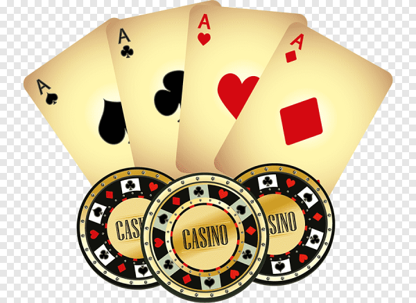 Казино на белом фоне