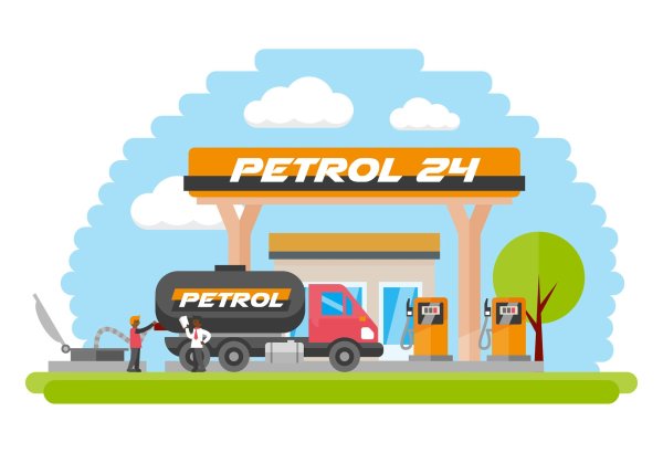 Мультяшная АЗС