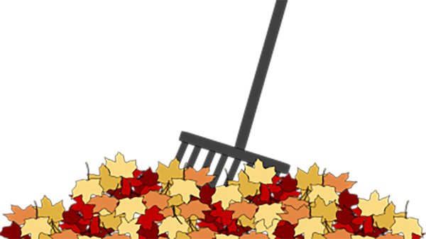 Осенний на прозрачном фоне субботник