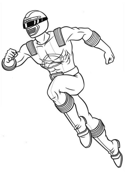 Могучие рейнджеры рисунок