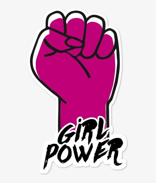 Стикер "girl Power"