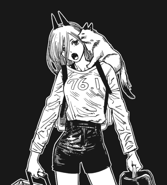 Пауэрс человек бензопила