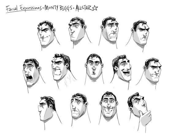 Эмоции персонажей