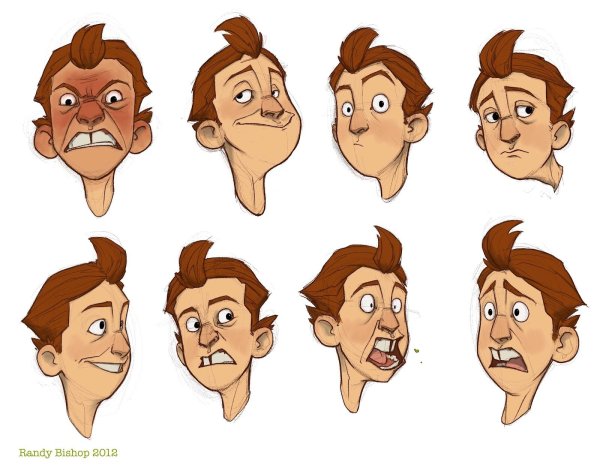 Мультяшные эмоции