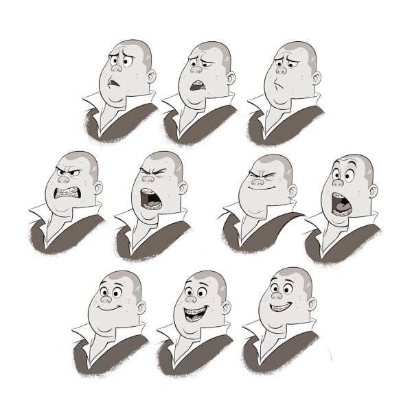 Мимика в мультипликации