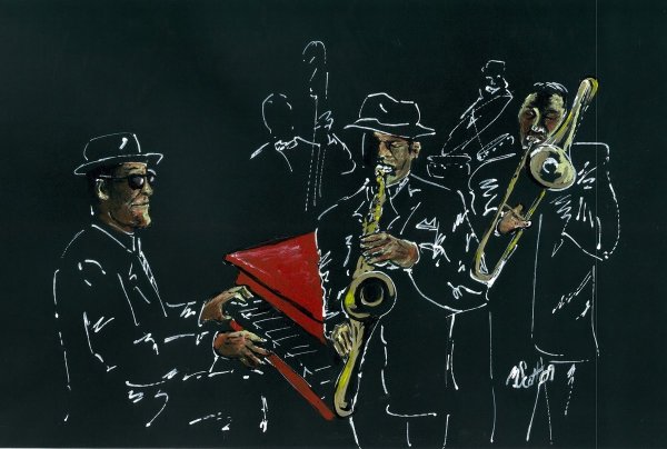 Джоуи джаз художник