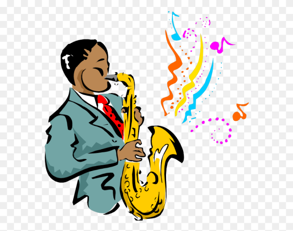 Джаз на прозрачном фоне