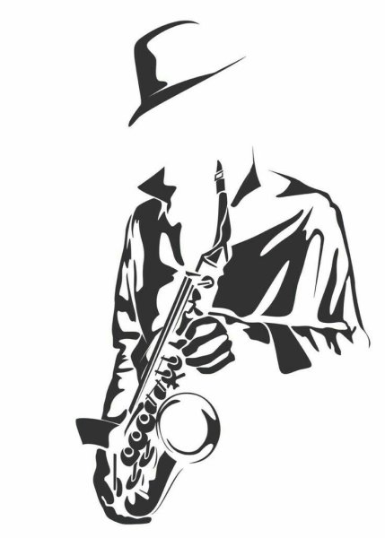 Трафареты музыкантов