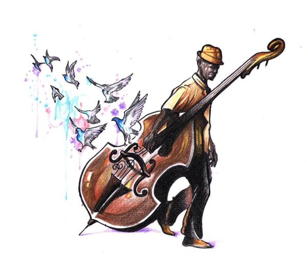 Рисованные музыканты