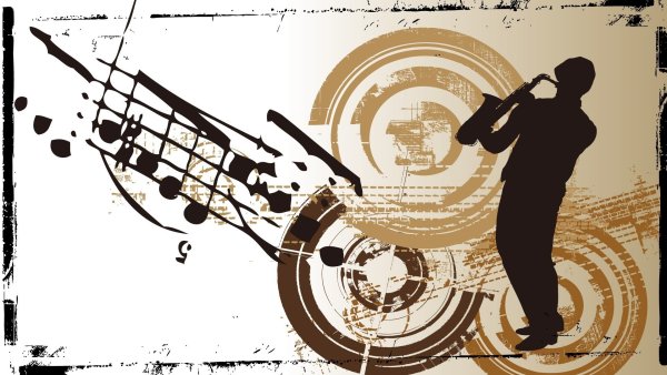 Обои в музыкальном стиле