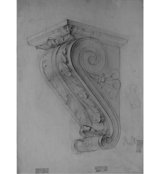 Кронштейн архитектурный элемент