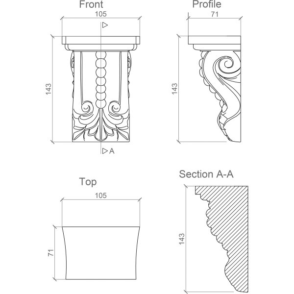 Кронштейн Европласт 119016