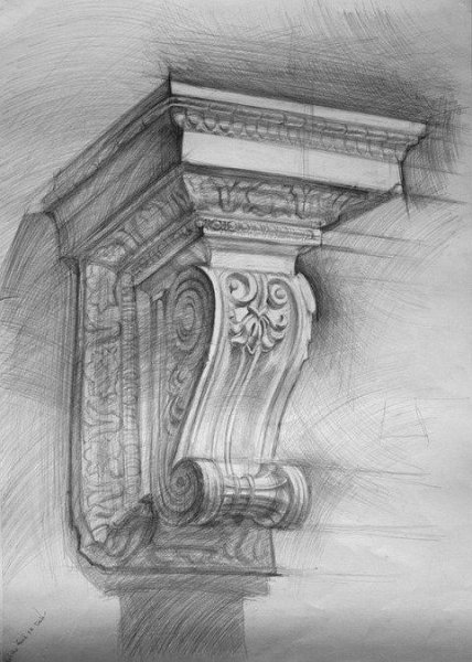 Рисование архитектурных деталей