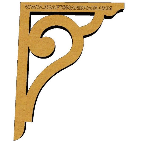 Резные уголки для полок