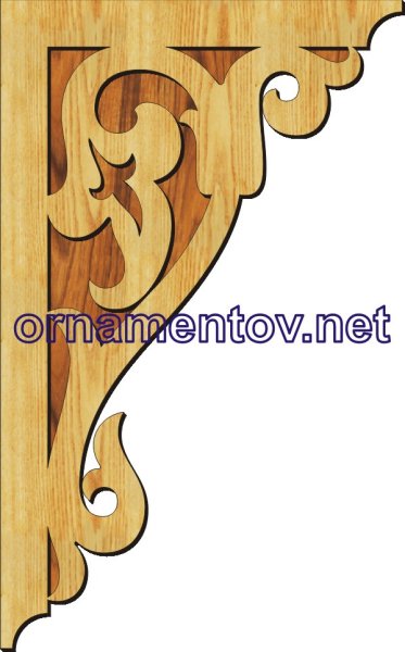 Угловая прорезная резьба