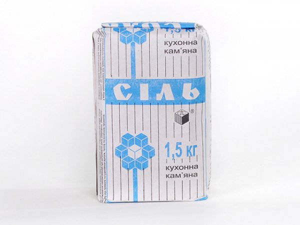 Пачка поваренной соли