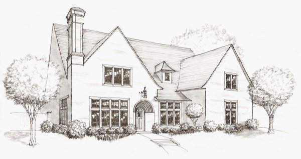 Экстерьер рисовать