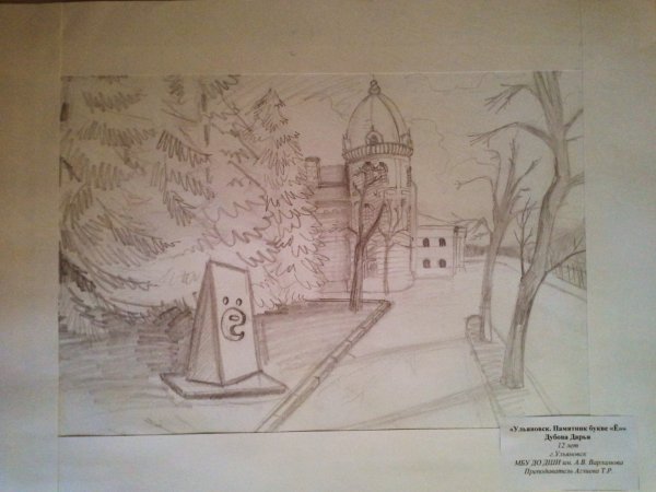 Ульяновск рисунки города