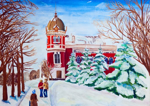 Ульяновск Симбирск зимой