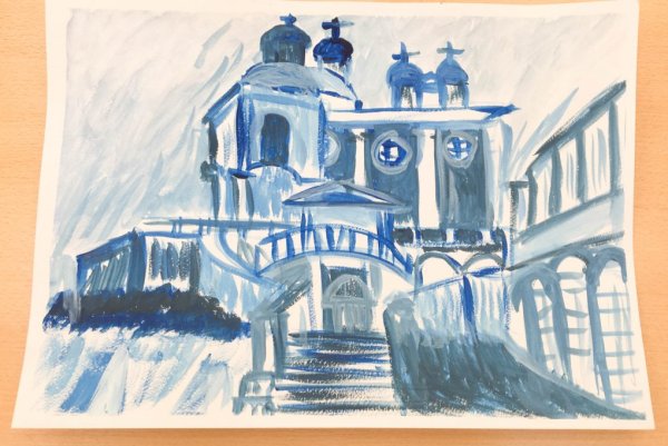 Город Ульяновск рисунки детей