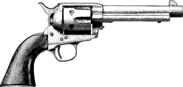 Colt m1911 рисунок