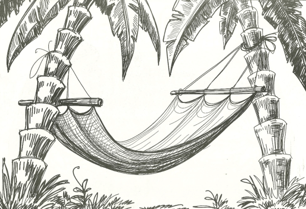 Гамак клипарт