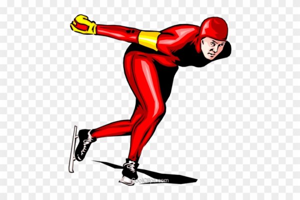 Конькобежный спорт вектор