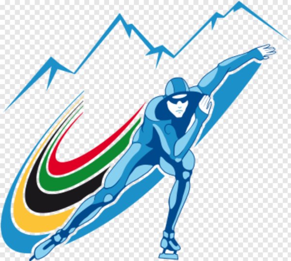 Конькобежный спорт вектор