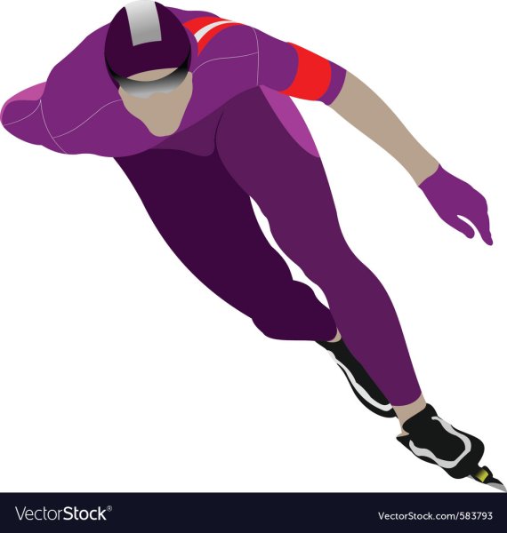 Шорт трек вектор