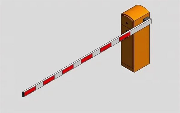 Шлагбаум RFA Revit