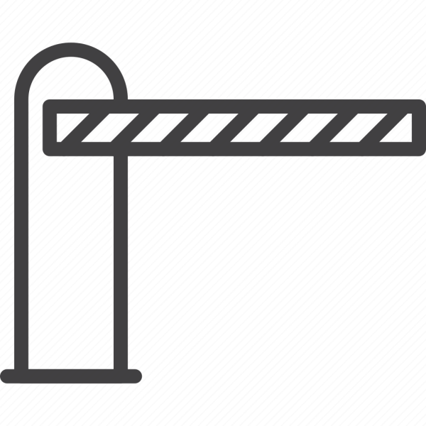 Шлагбаум значок