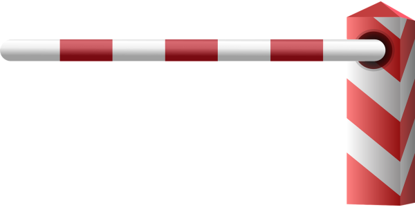 Шлагбаум вектор