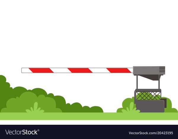 Шлагбаум мультяшный